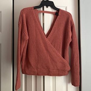 Crisscross sweater